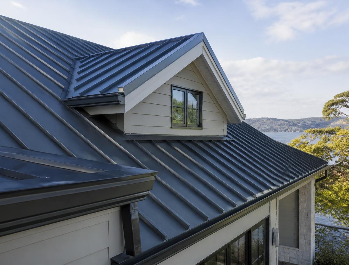 Premium metal roofing workmanship by Re-Roofing Melbourne